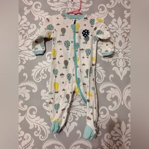 • 10/$25-‎ Tuffy Hot Air Balloon Zip Footed Cotton Sleeper
